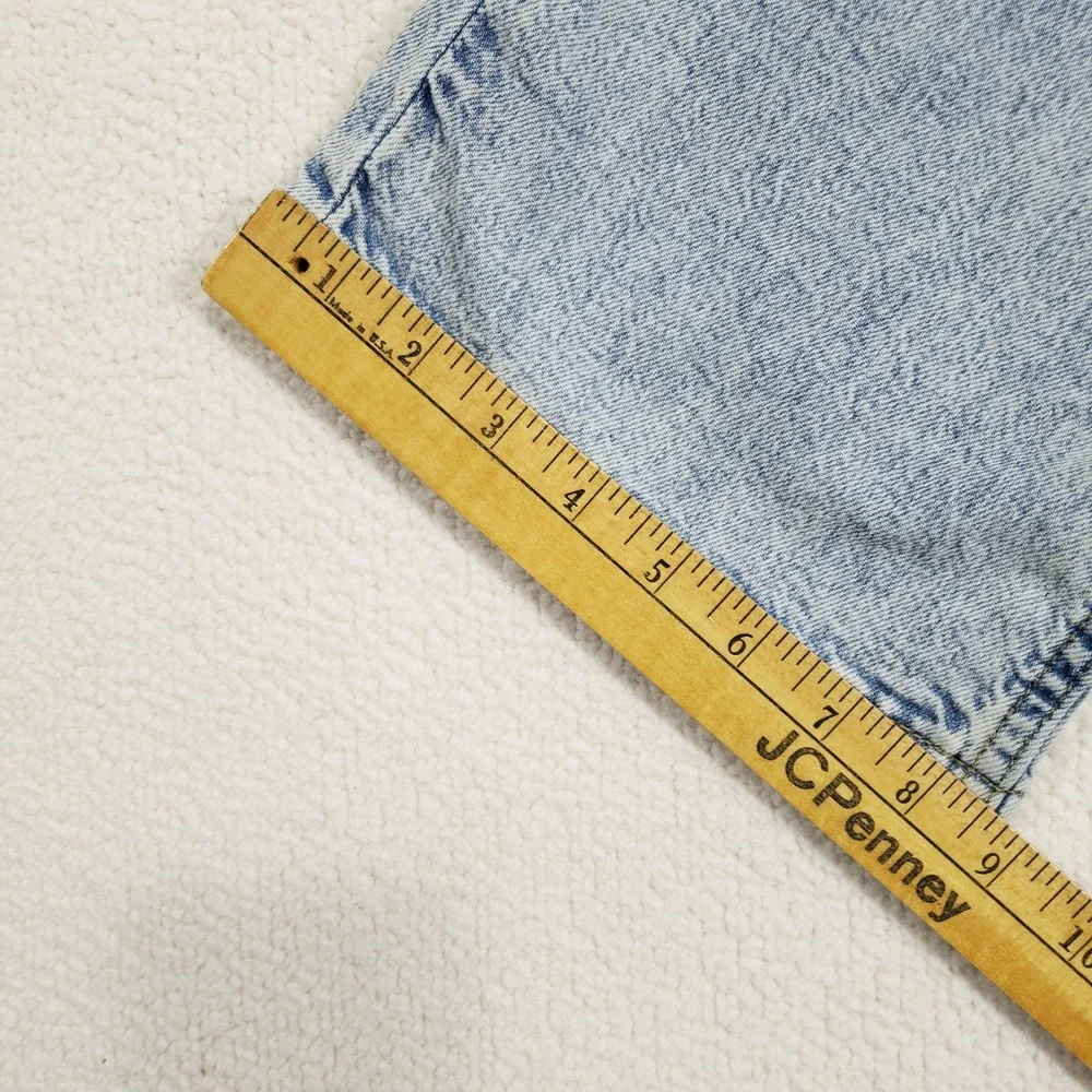 Levi's 527 Jeans Men 33x32 Light Acid Wash Slim Bootcut Denim 05527-0722